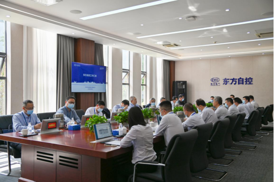 东方电气集团总经理、党组副书记徐鹏带队到公司开展生产经营专项调研